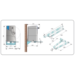 bart 350 demensions s