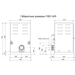 fibo400 demensions s